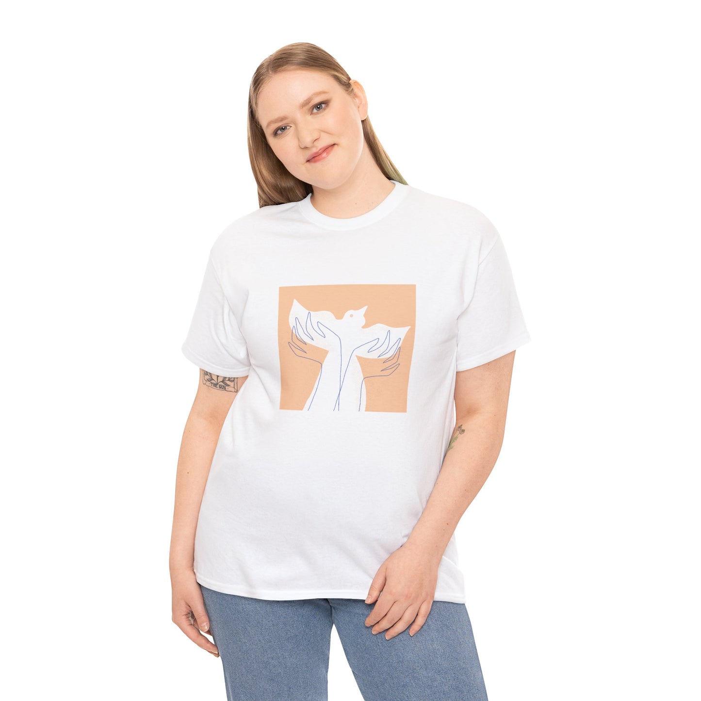 Wings of Harmony T-Shirt - A Symbol of Peace and Hope