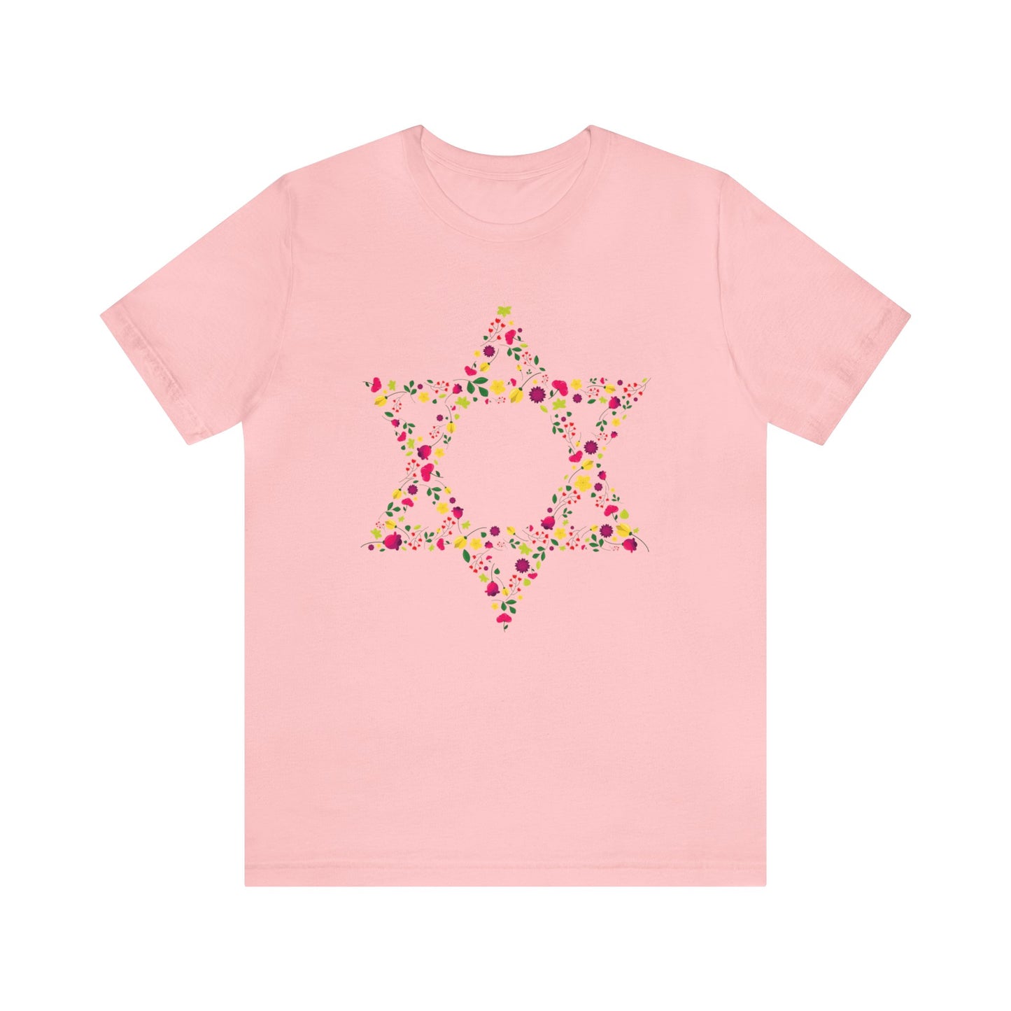 Star of David Flowers T-Shirt