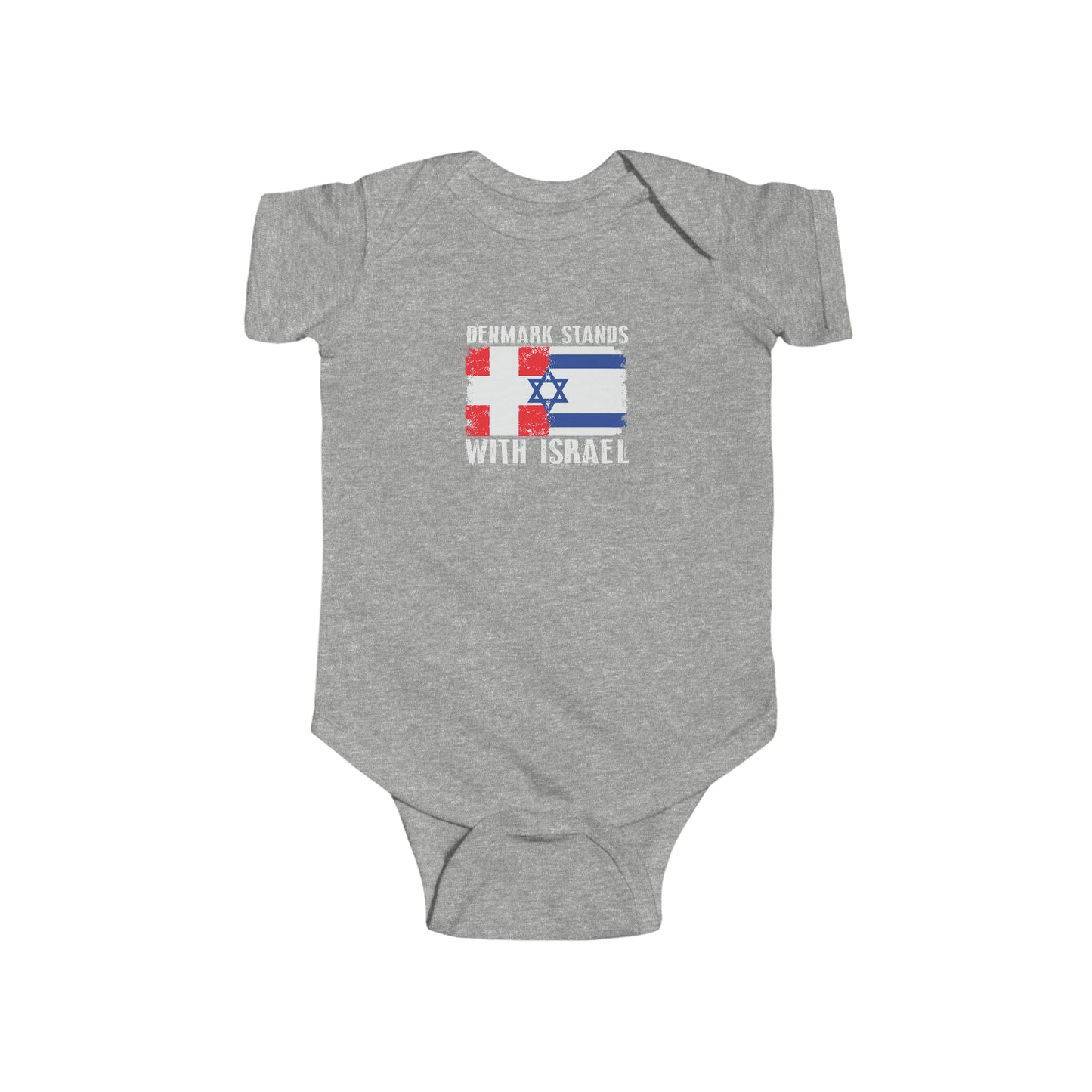 Denmark Stands With Israel - Infant Onesie