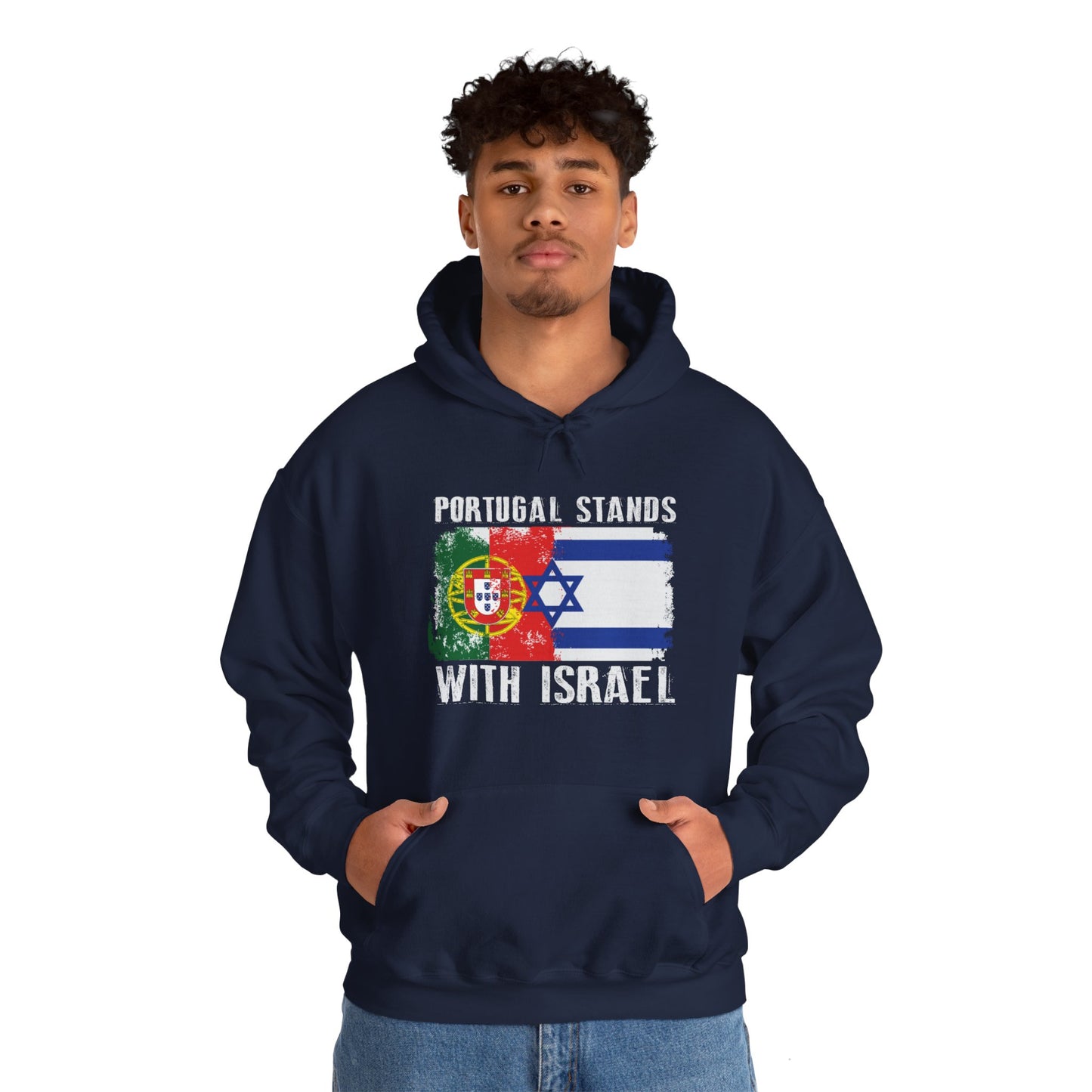 Portugal Stands With Israel Hoodie Sweatshirt