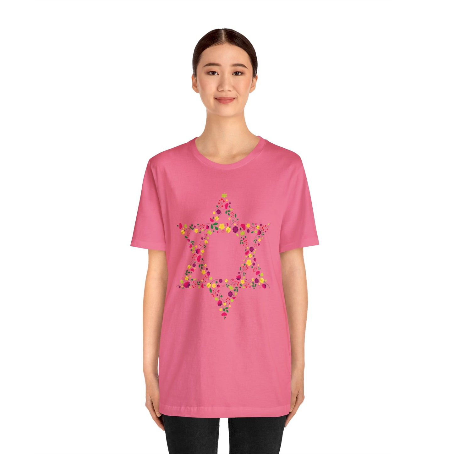 Star of David Flowers T-Shirt