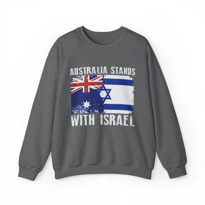 Australia Stands With Israel Crewneck Sweatshirt