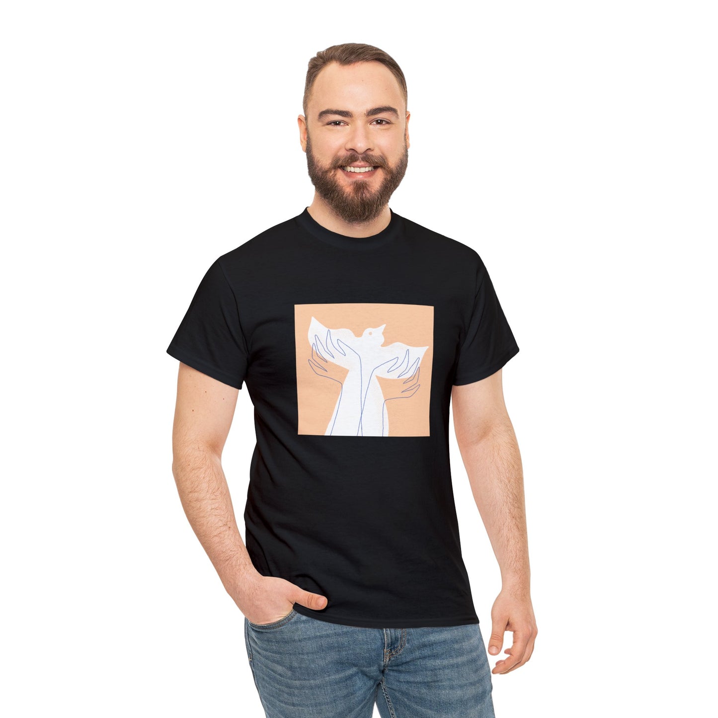 Wings of Harmony T-Shirt - A Symbol of Peace and Hope