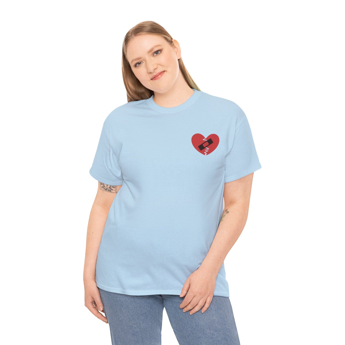 Broken Heart Band-Aid T-Shirt