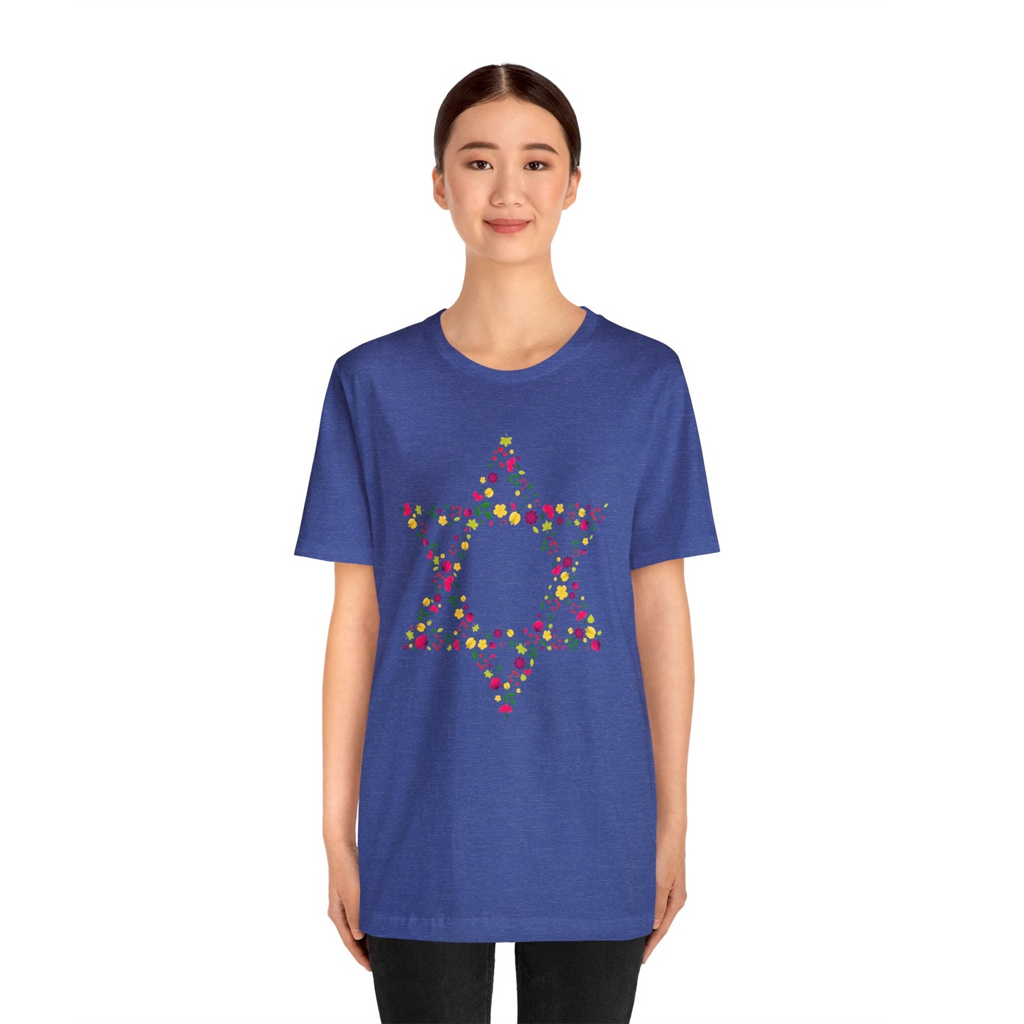 Star of David Flowers T-Shirt