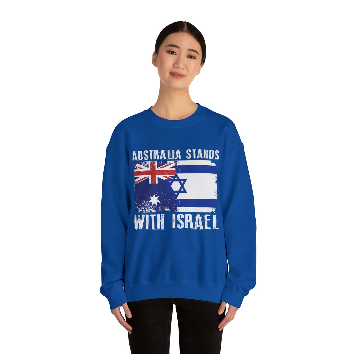 Australia Stands With Israel Crewneck Sweatshirt