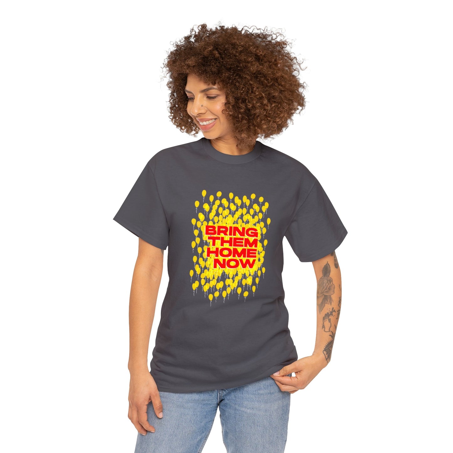 "Yellow Ribbon of Hope" T-Shirt - Unite for Their Safe Return