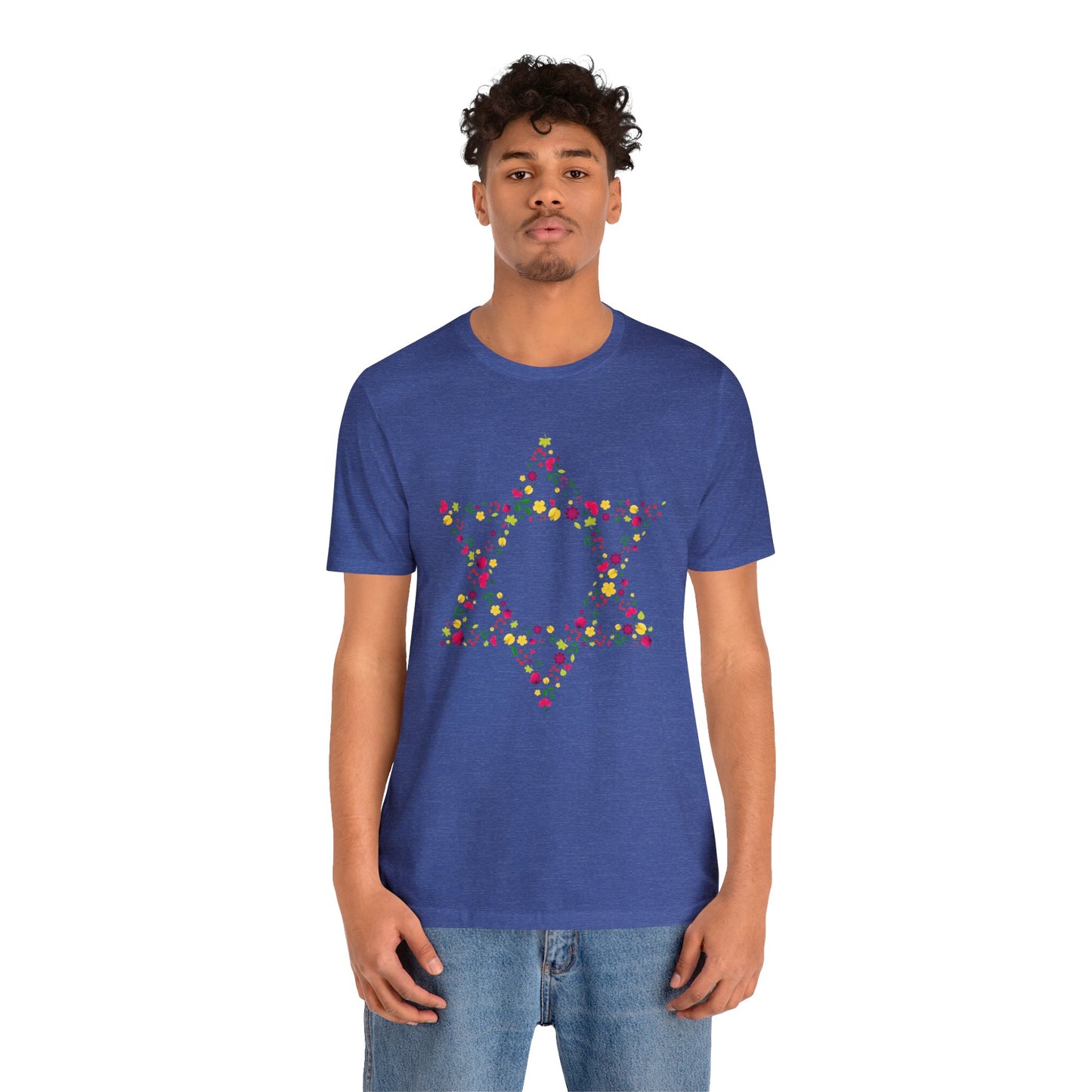 Star of David Flowers T-Shirt