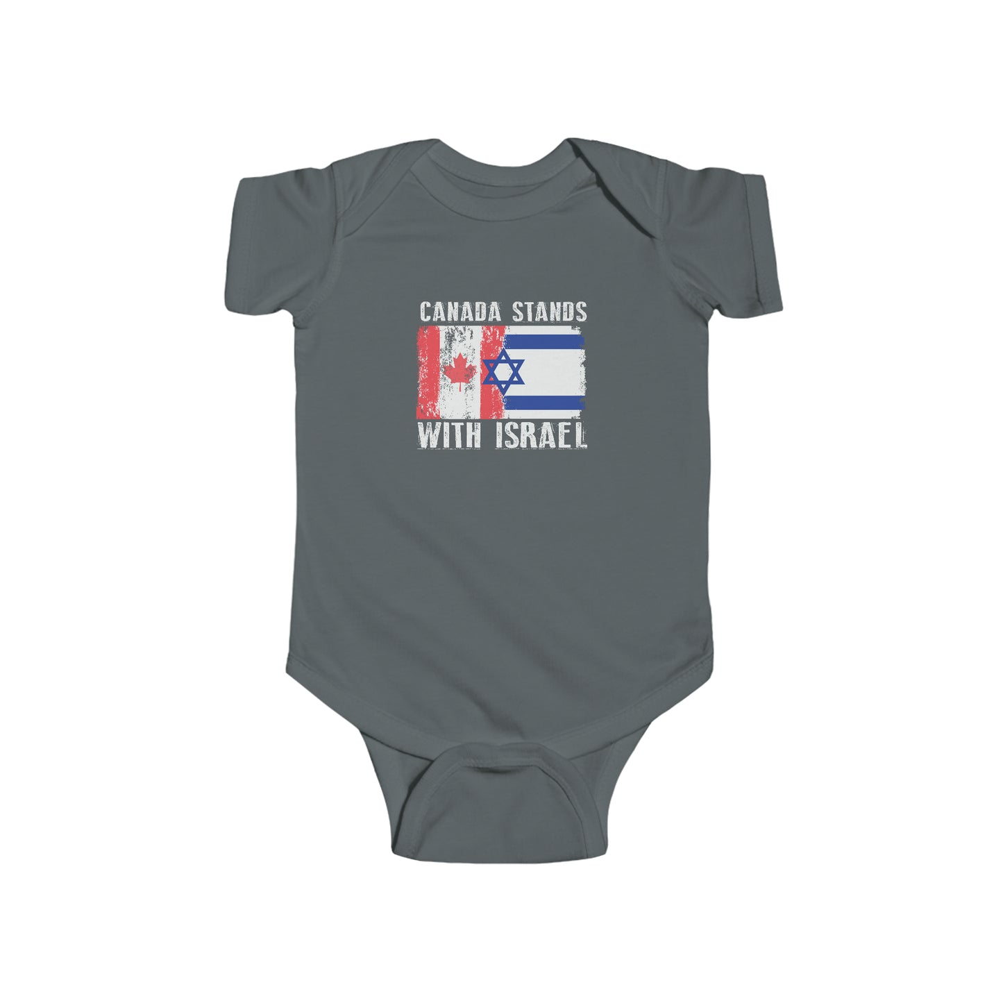 Canada Stands With Israel - Infant Onesie