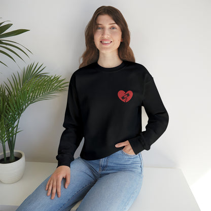 Broken Heart Band-Aid Sweatshirt