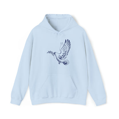 Dove With Olive Branch Hoodie sweatshirt