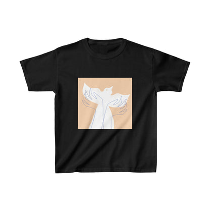 Wings of Harmony Kids T-Shirt - A Symbol of Peace and Hope