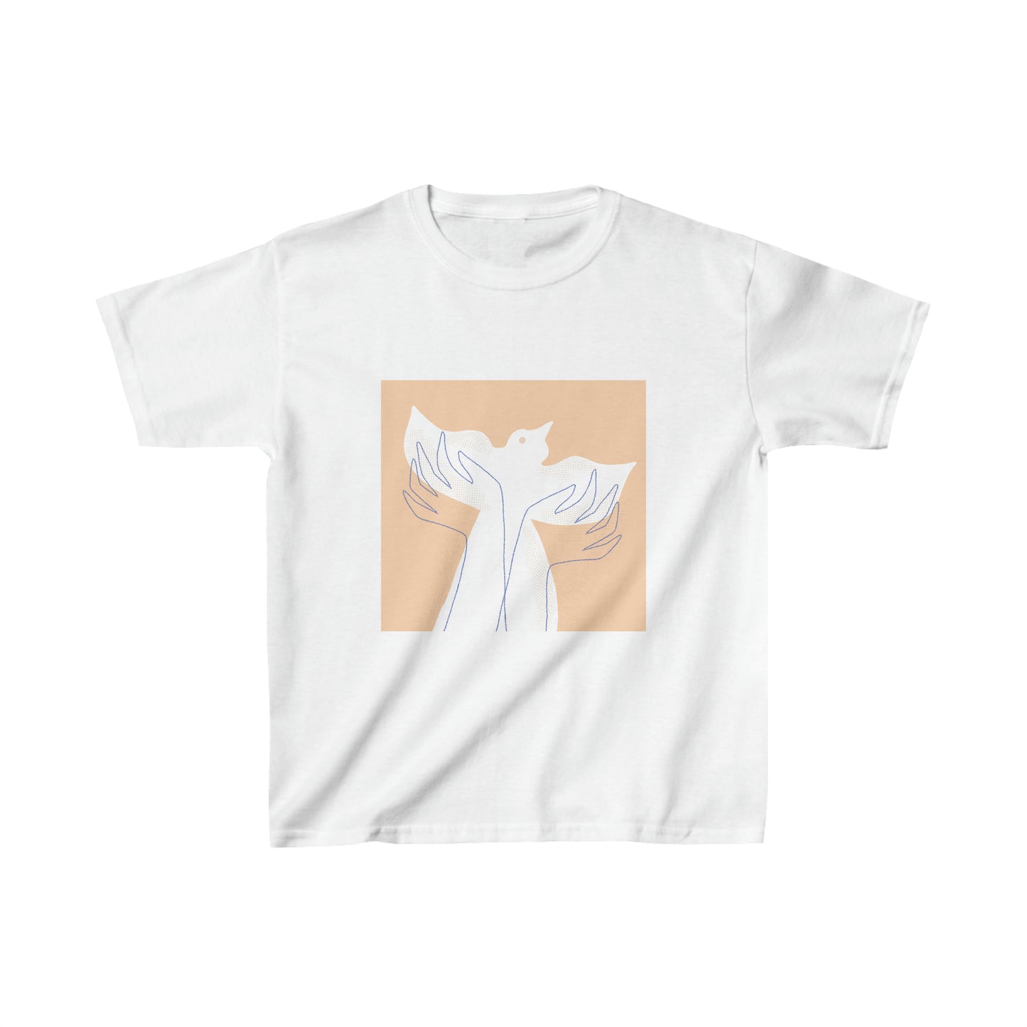 Wings of Harmony Kids T-Shirt - A Symbol of Peace and Hope