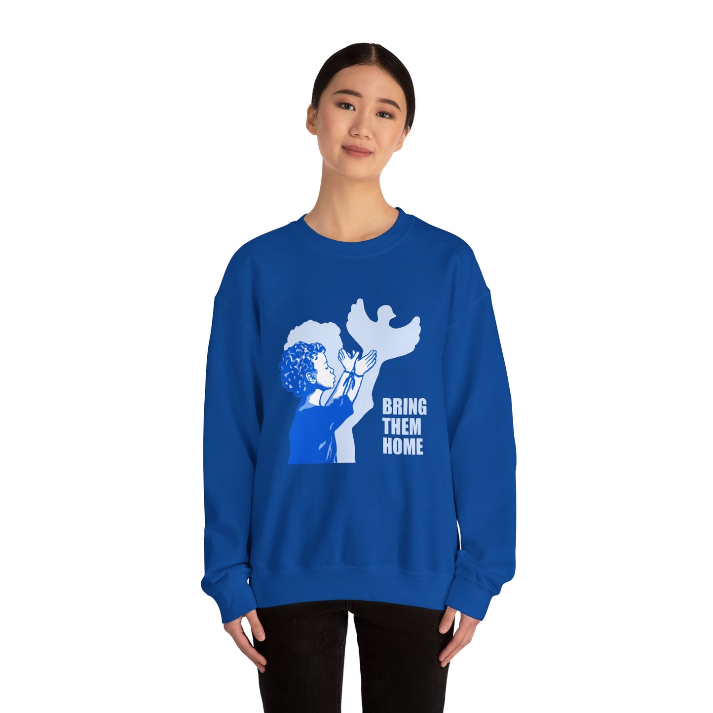 Wings of Hope - Standing for Justice and Peace Crewneck Sweatshirt