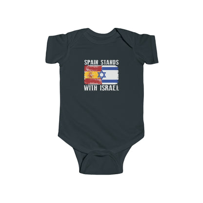 Spain Stands With Israel - Infant Onesie