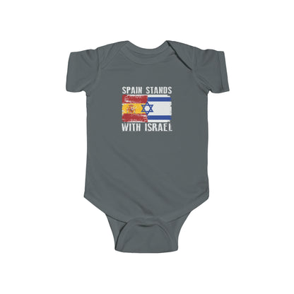 Spain Stands With Israel - Infant Onesie