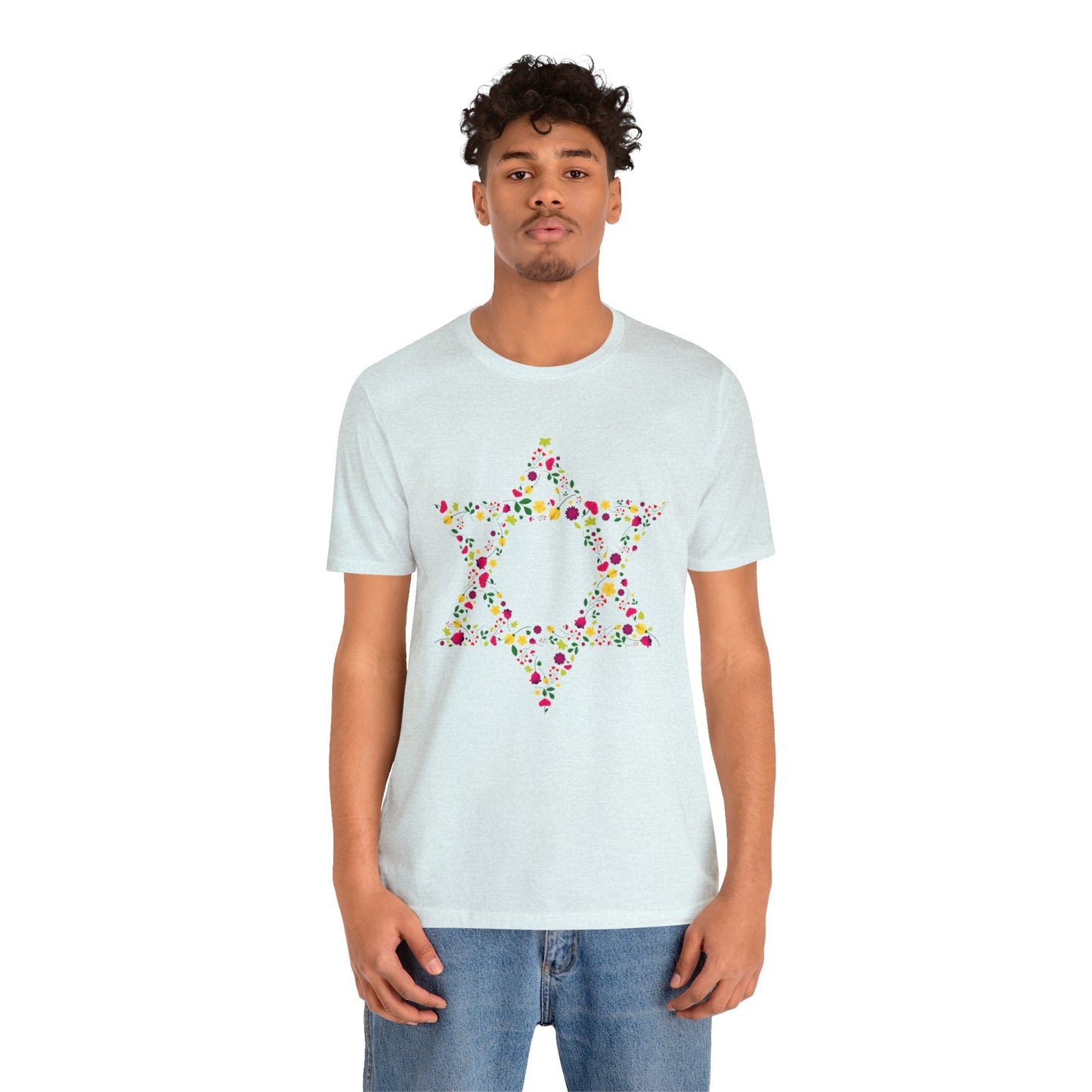 Star of David Flowers T-Shirt