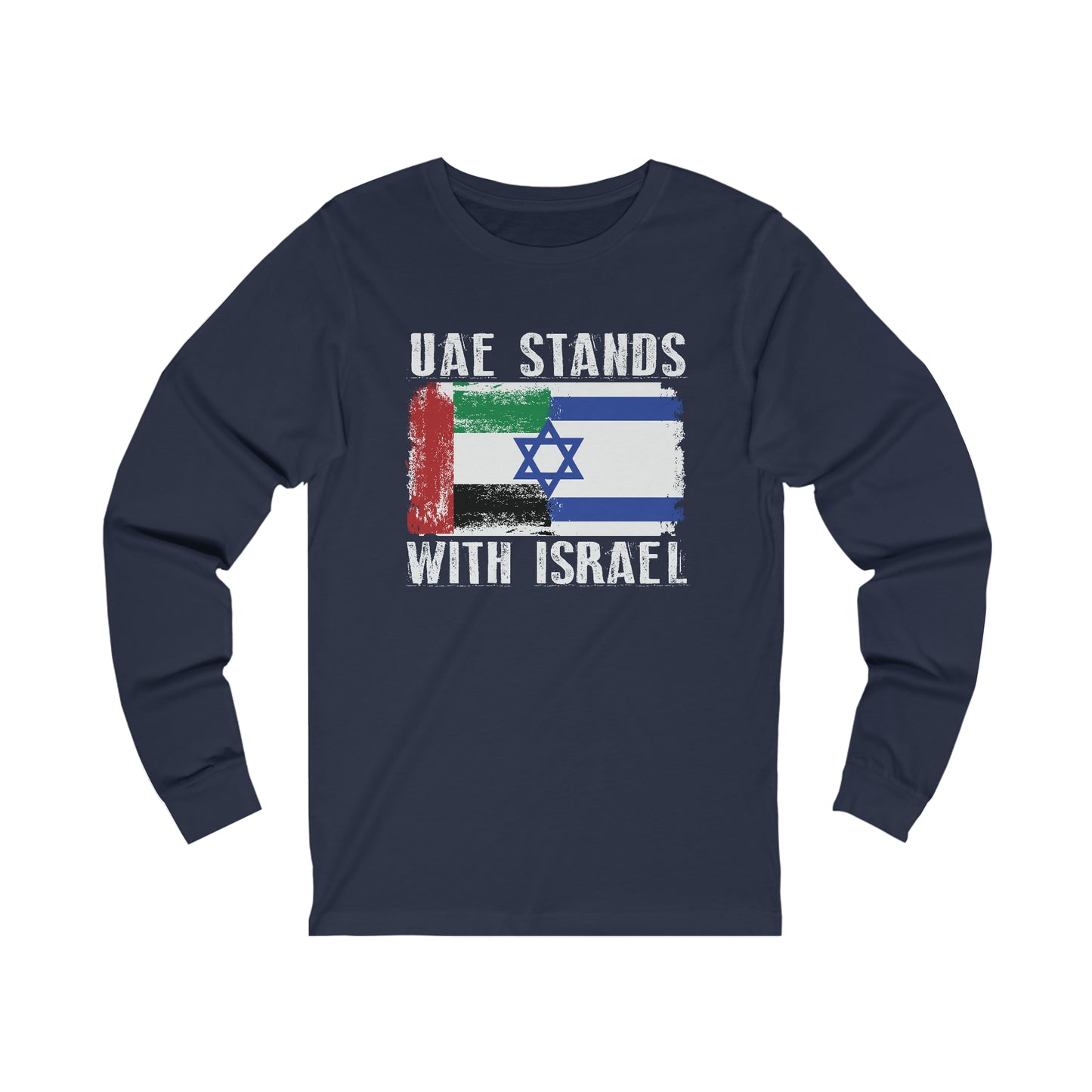 UAE Stands With Israel Long Sleeve Tee