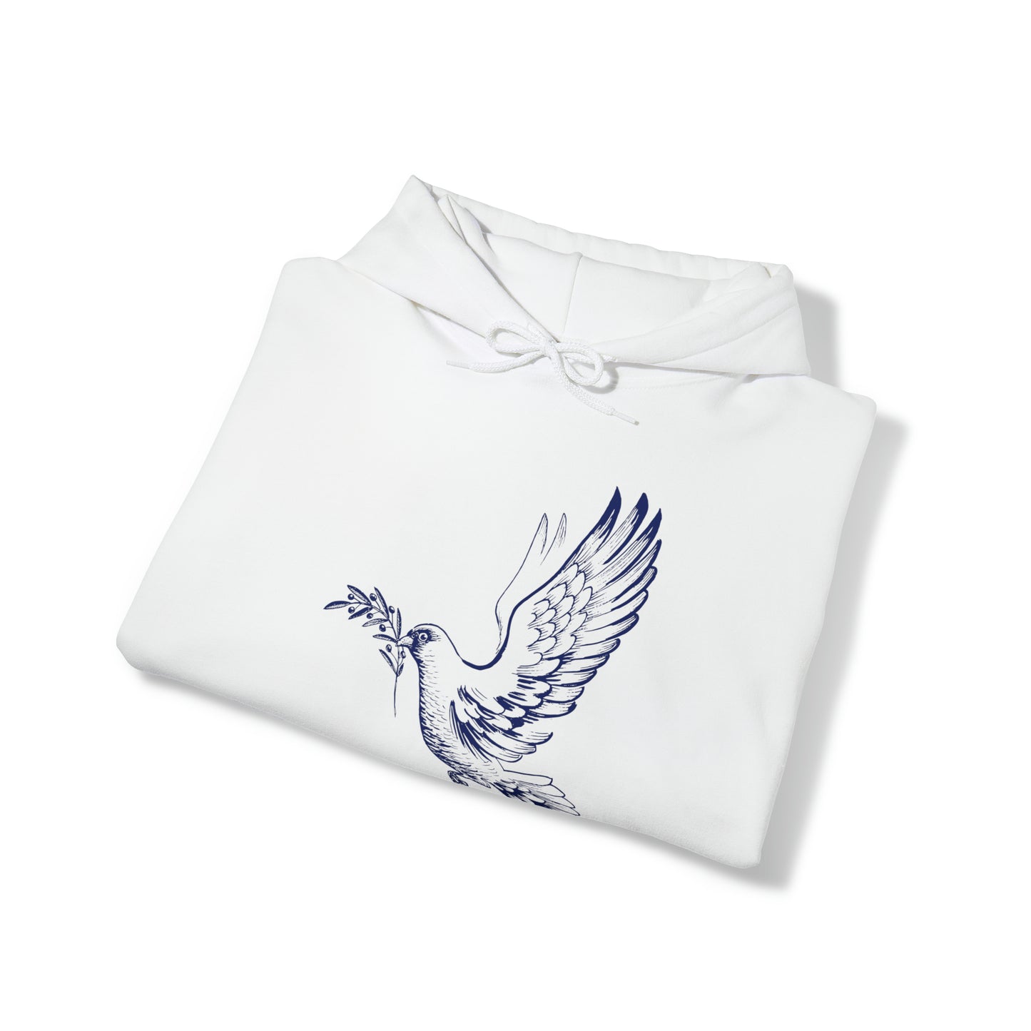 Dove With Olive Branch Hoodie sweatshirt