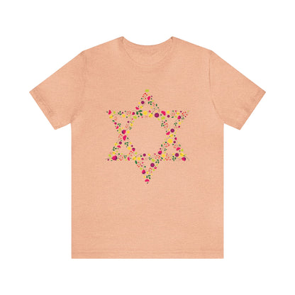 Star of David Flowers T-Shirt