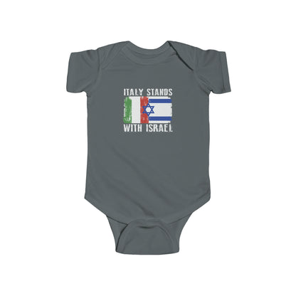 Italy Stands With Israel - Infant Onesie