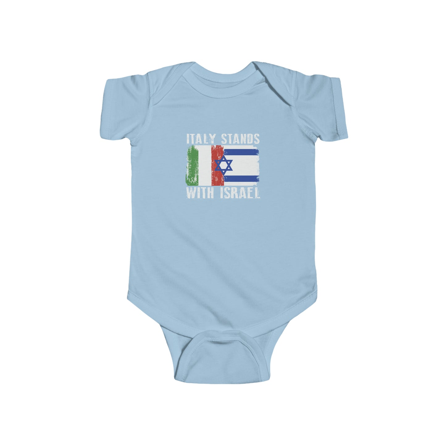 Italy Stands With Israel - Infant Onesie