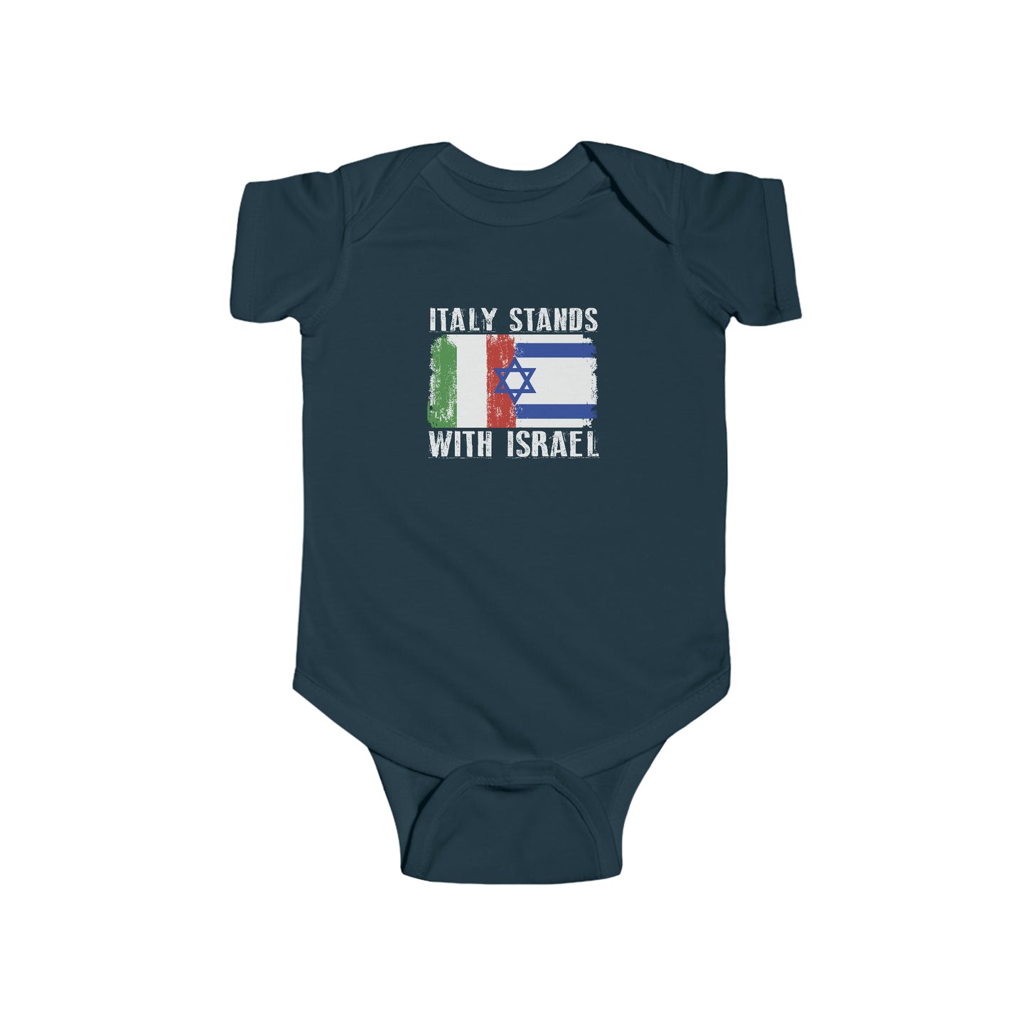 Italy Stands With Israel - Infant Onesie