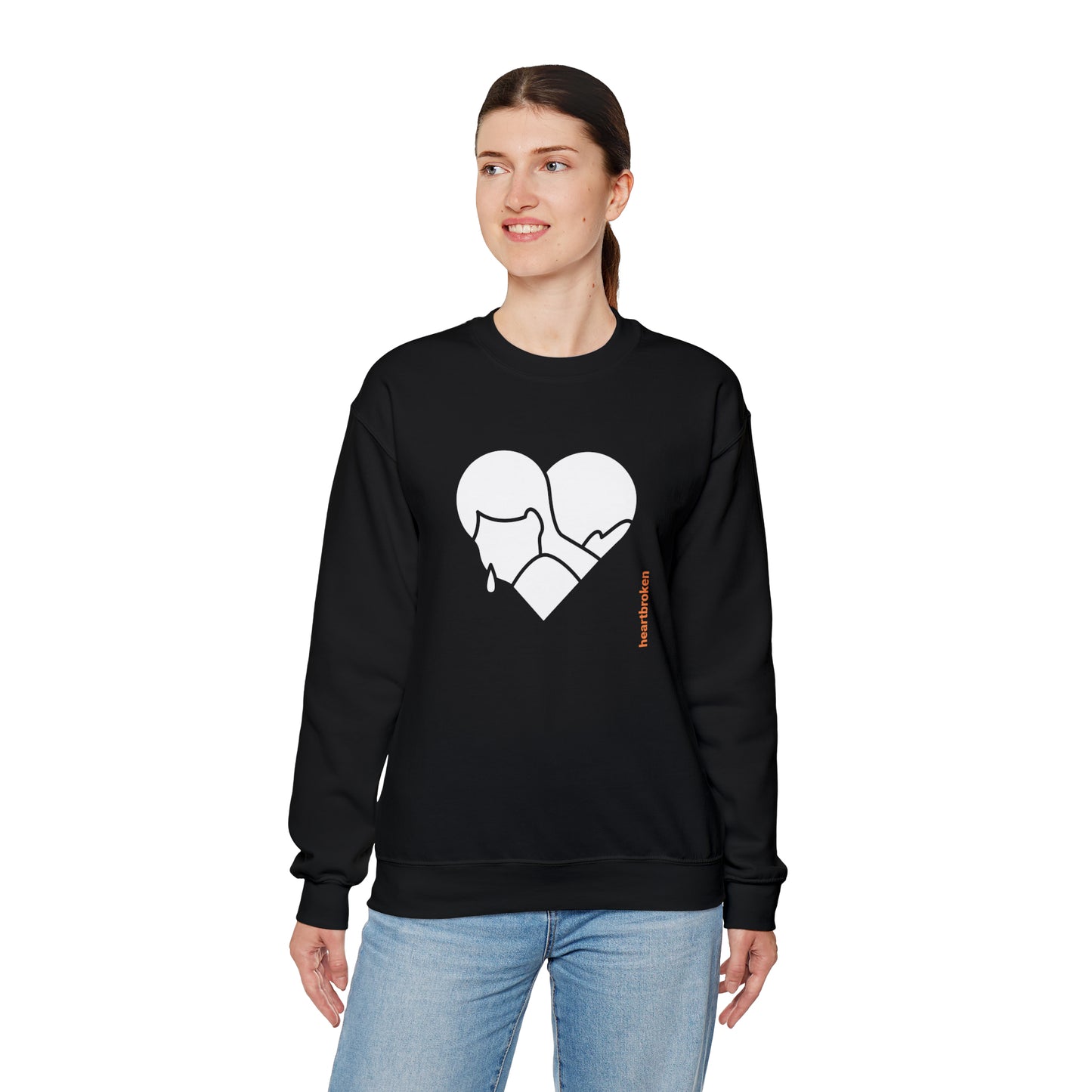 Heart Broken Crewneck Sweatshirt