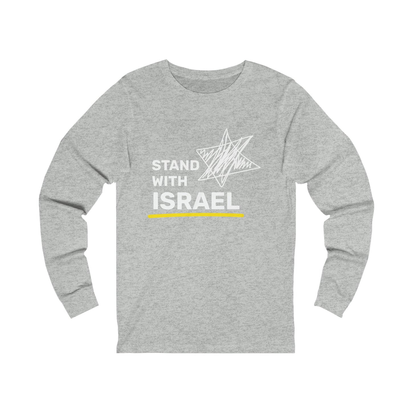 Stand With Israel Long Sleeve Tee