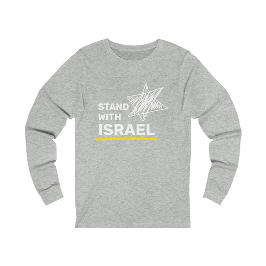 Stand With Israel Long Sleeve Tee