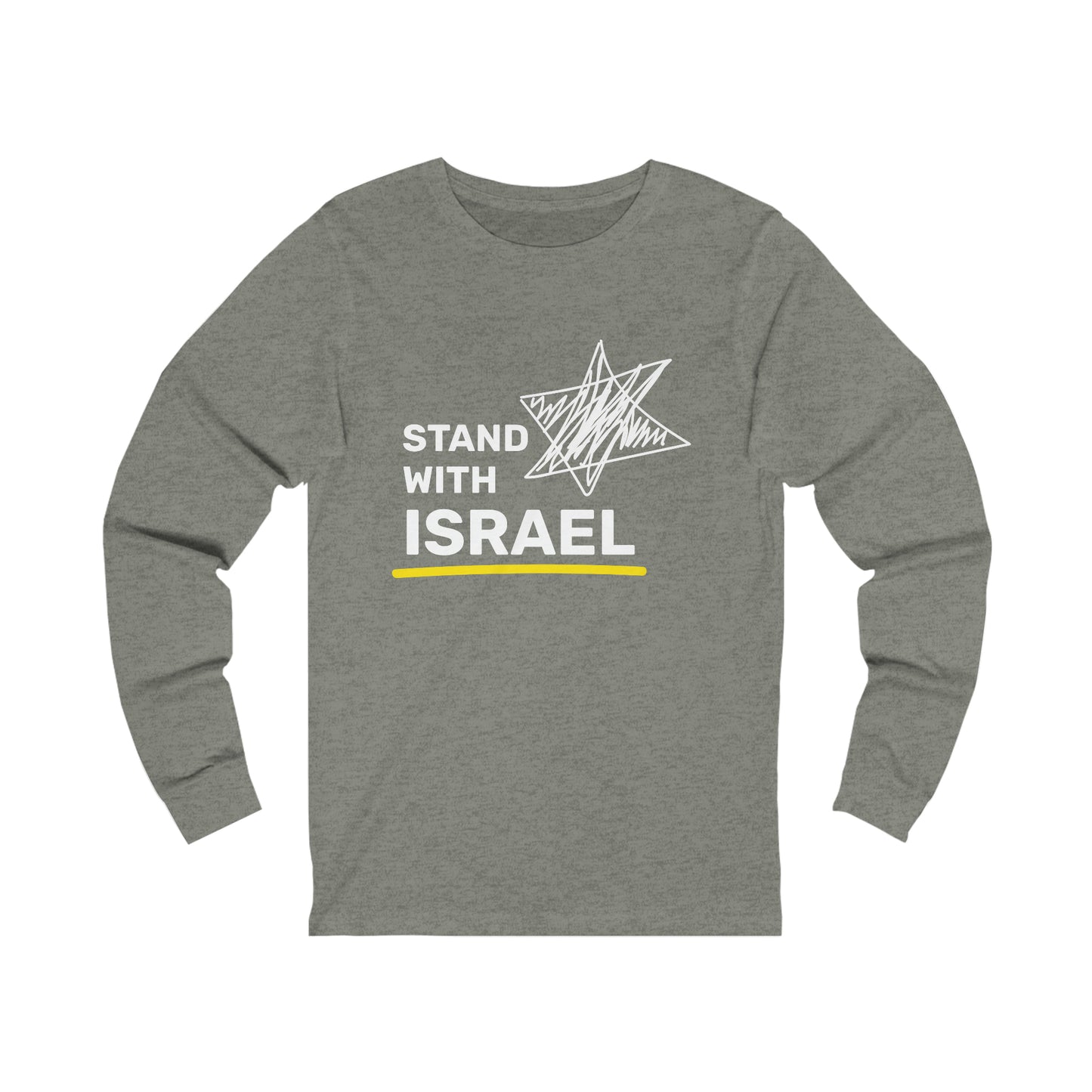 Stand With Israel Long Sleeve Tee