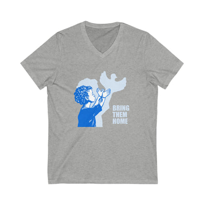 Wings of Hope - Standing for Justice and Peace V-Neck Tee