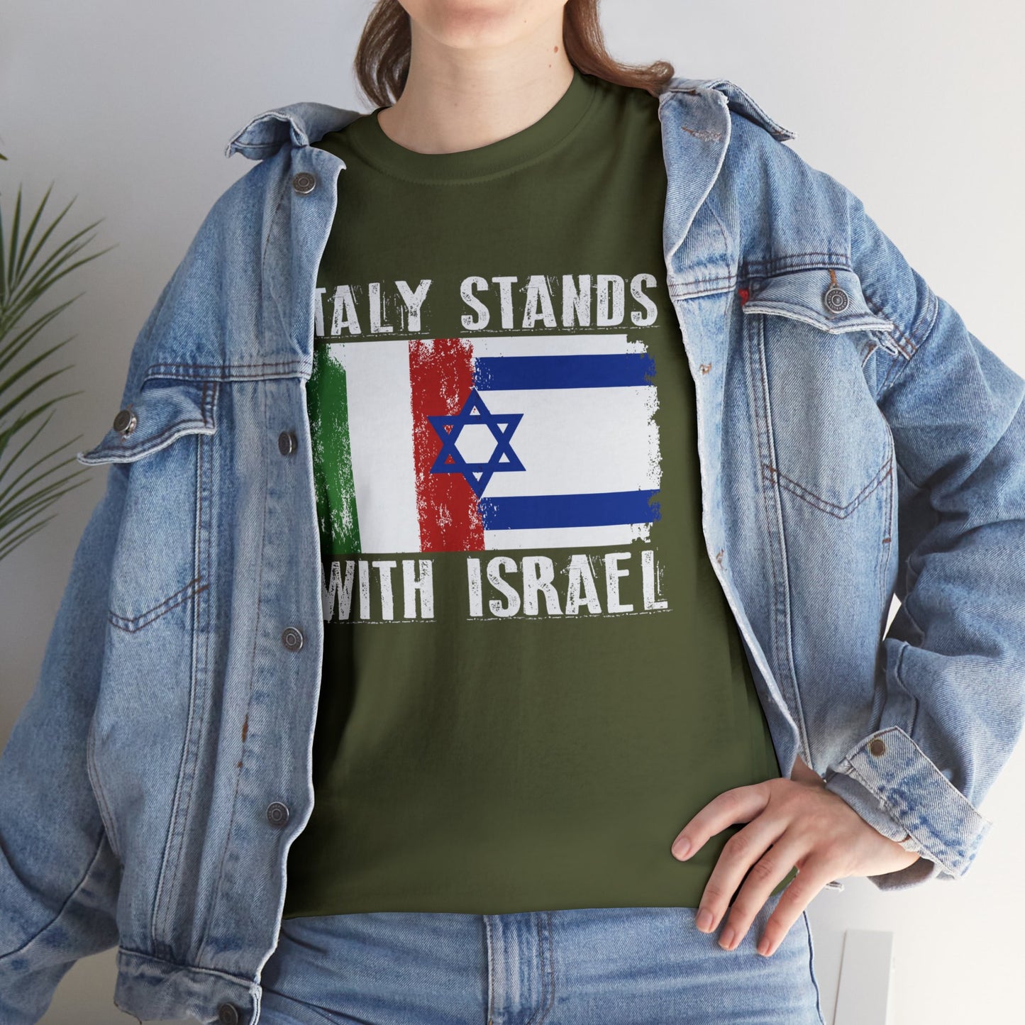 Italy Stands With Israel T-Shirt