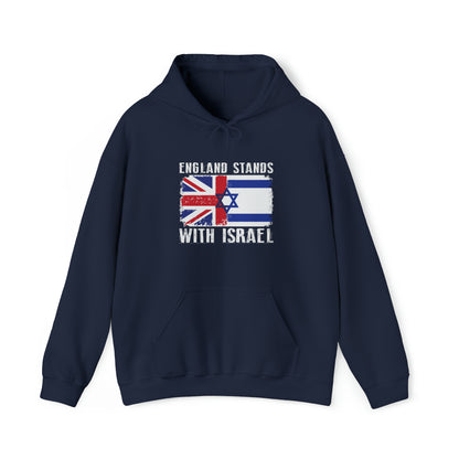 England Stands With Israel Hoodie Sweatshirt