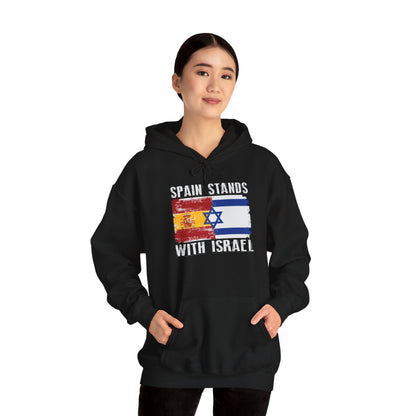 Spain Stands With Israel Hoodie Sweatshirt