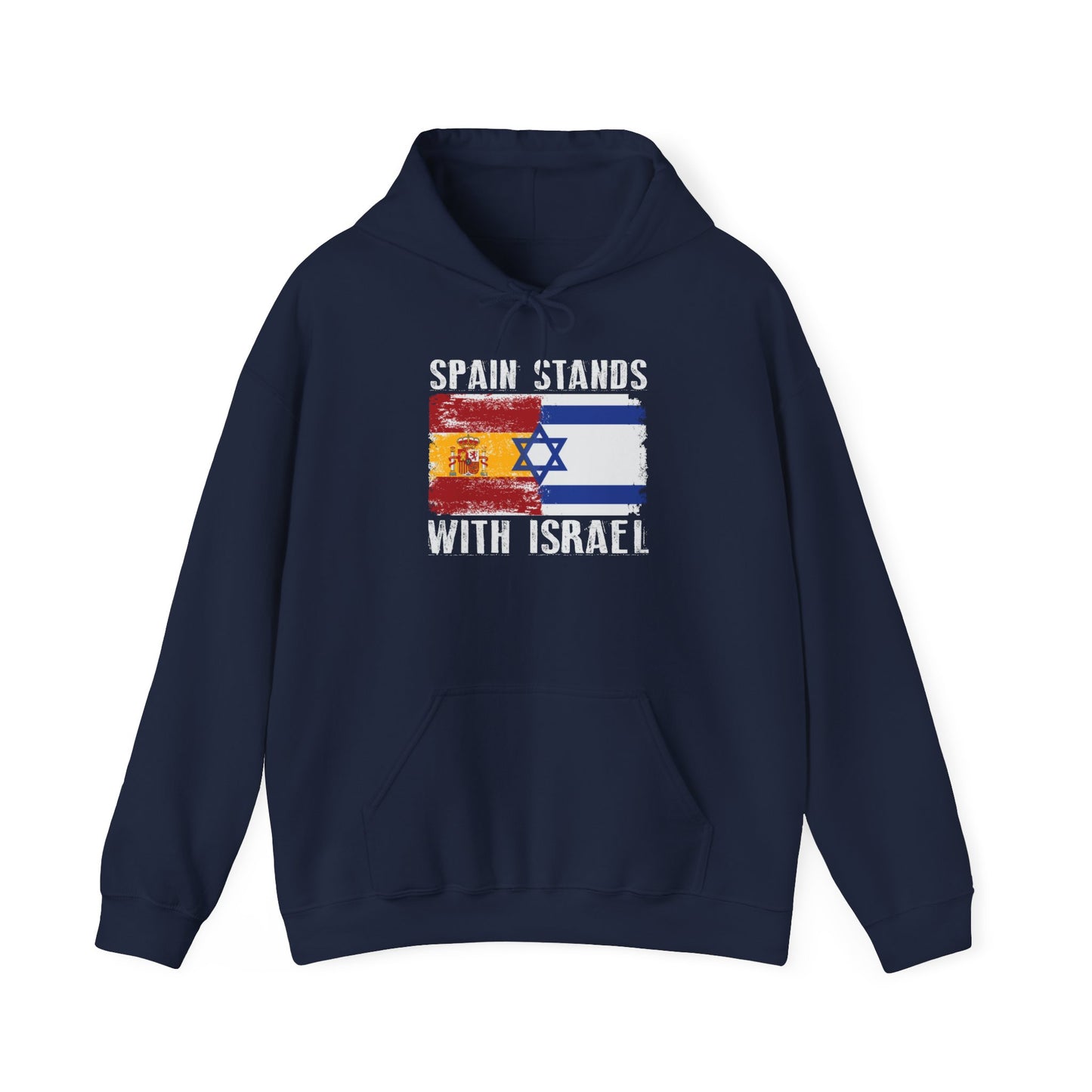 Spain Stands With Israel Hoodie Sweatshirt