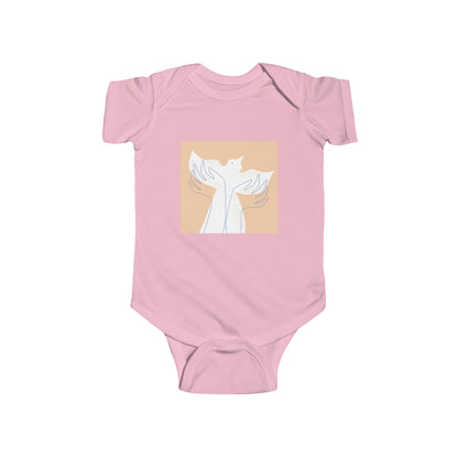 Wings of Harmony Infant Onesie - A Symbol of Peace and Hope