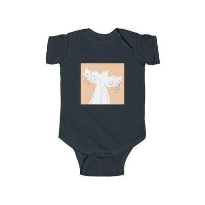 Wings of Harmony Infant Onesie - A Symbol of Peace and Hope