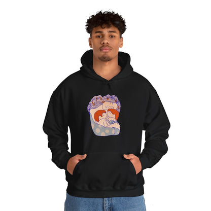 Red-Haired Love: A Tribute to the Bibas Family Hoodie Sweatshirt