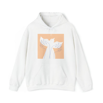 Wings of Harmony Hoodie Sweatshirt - A Symbol of Peace and Hope