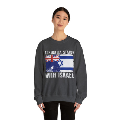 Australia Stands With Israel Crewneck Sweatshirt