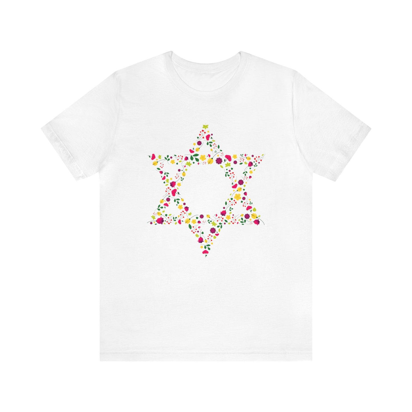 Star of David Flowers T-Shirt