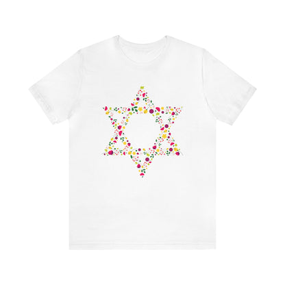 Star of David Flowers T-Shirt