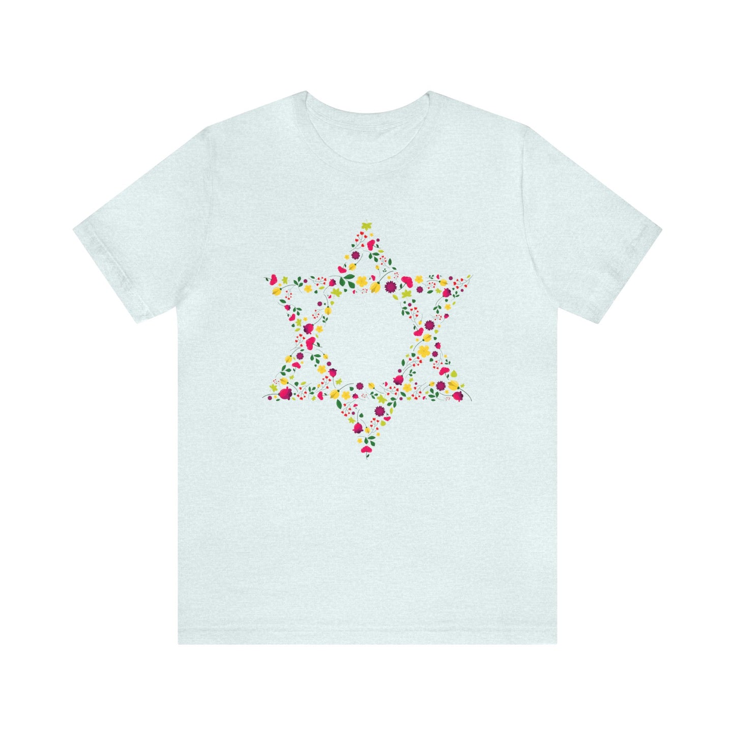 Star of David Flowers T-Shirt