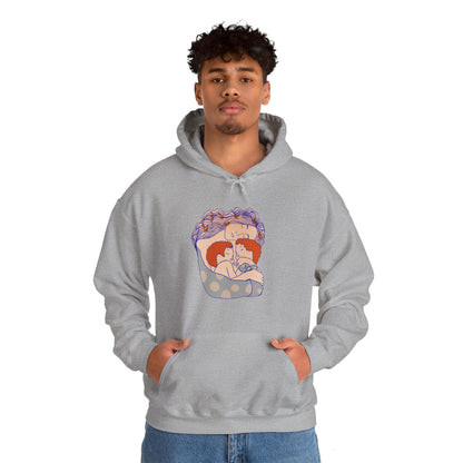 Red-Haired Love: A Tribute to the Bibas Family Hoodie Sweatshirt