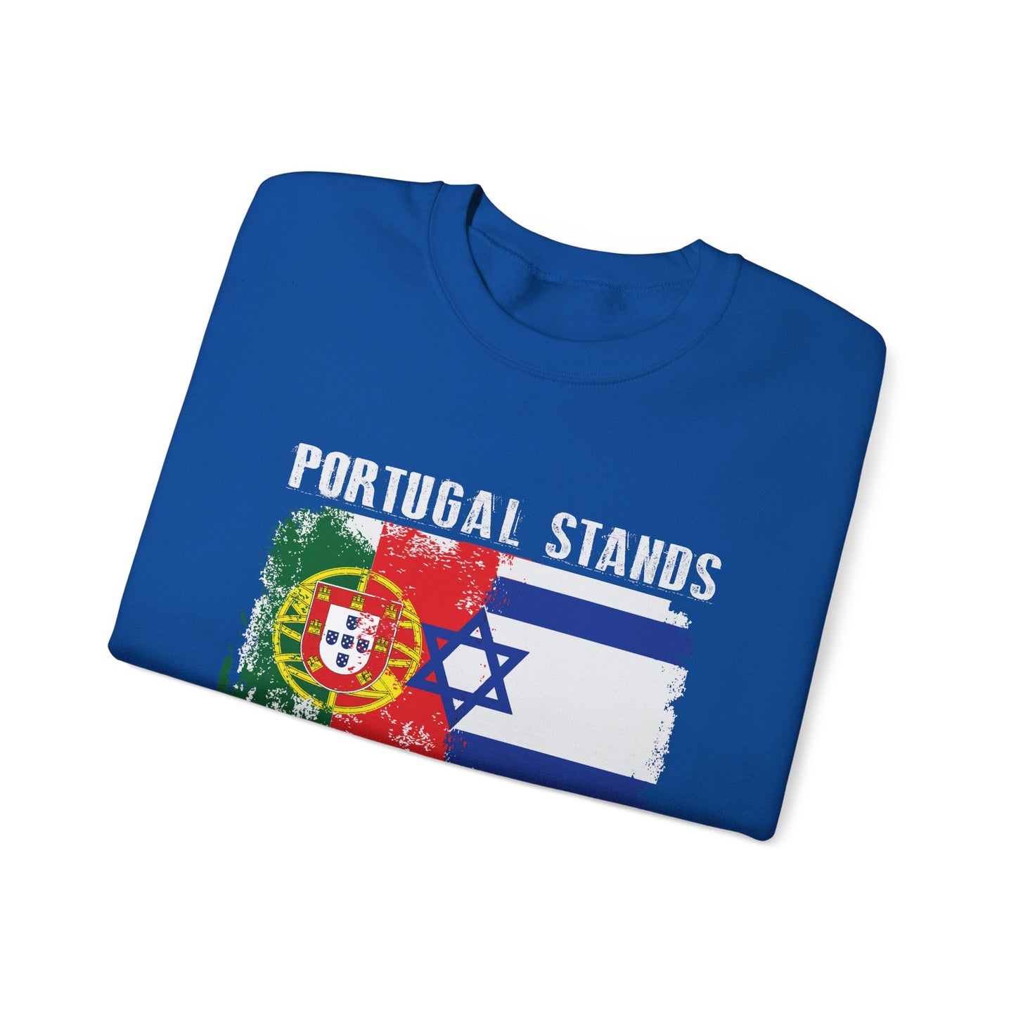 Portugal Stands With Israel Crewneck Sweatshirt