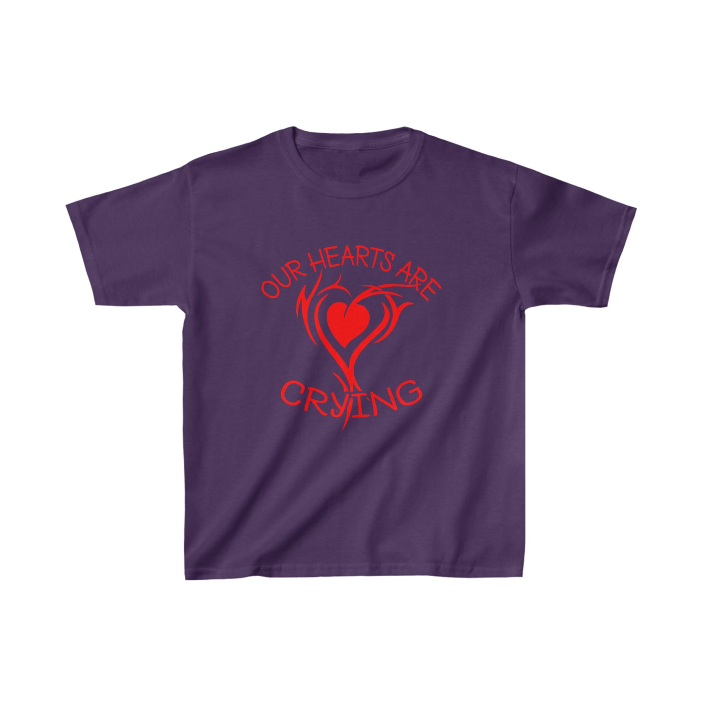 Our Hearts Are Crying Kids T-Shirt