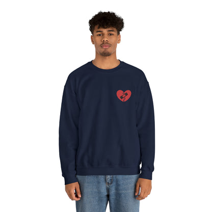 Broken Heart Band-Aid Sweatshirt