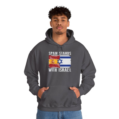 Spain Stands With Israel Hoodie Sweatshirt