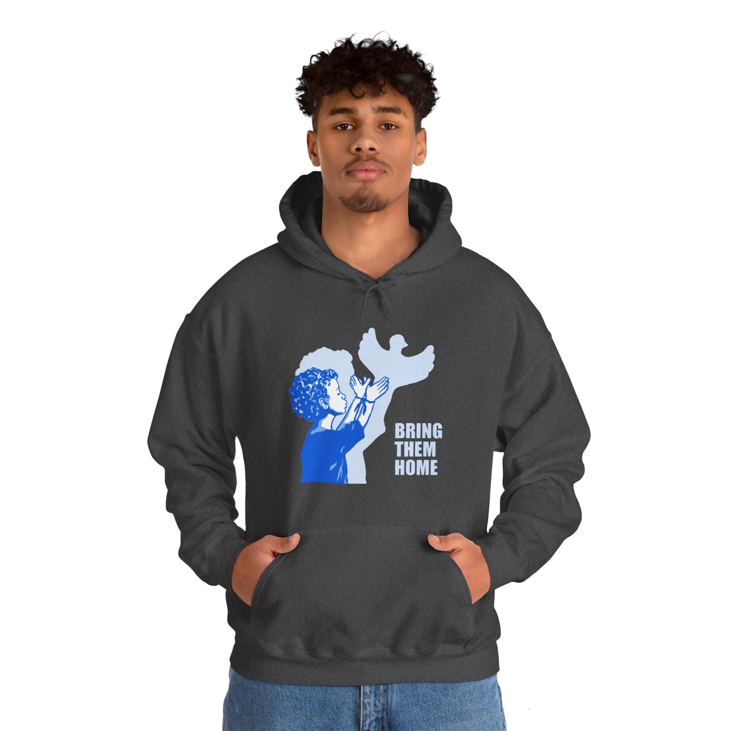 Wings of Hope - Standing for Justice and Peace Hoodie Sweatshirt